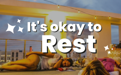 I want you to know that it is okay to rest today. You need rest.
