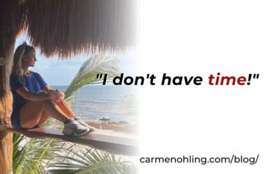 “I don’t have time!”